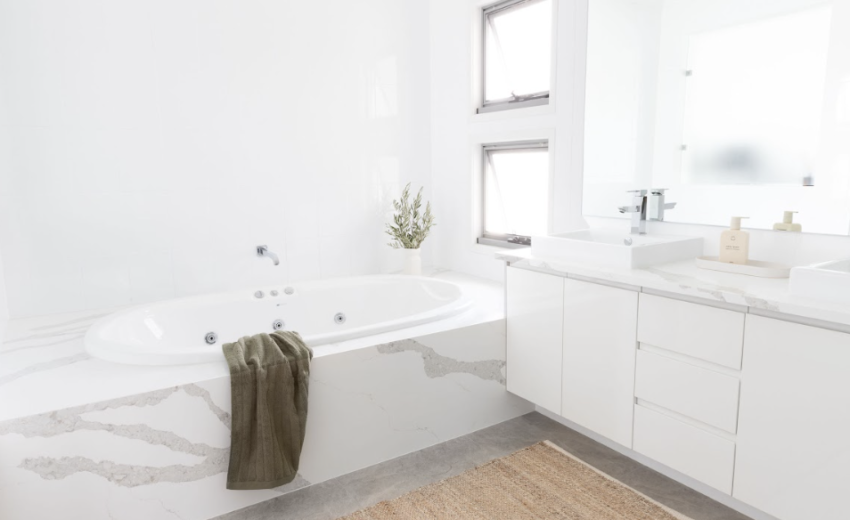 StoneCraft Kitchen & Bath | Projects "Prepare to be captivated by the unparalleled elegance and functionality showcased in the remarkable renovation of Hope's Bathroom, a testament to StoneCraft's unparalleled expertise in luxury design. Envisioned as an oasis of tranquility, every detail of this project was meticulously curated to create a seamless fusion of opulence and practicality.